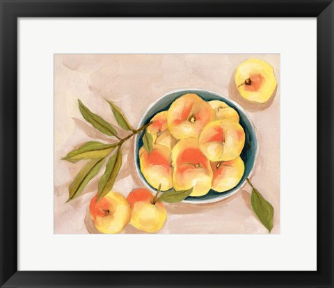 Framed Saturn Peaches II Print