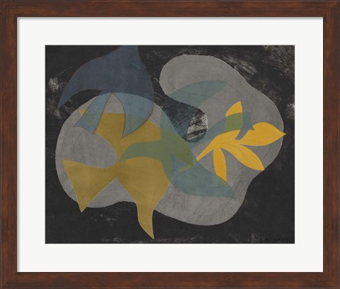 Framed Dove Composition III Print