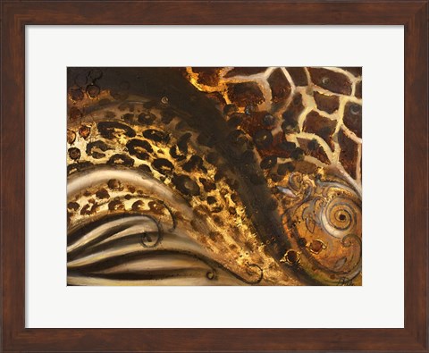 Framed African Touch II Print