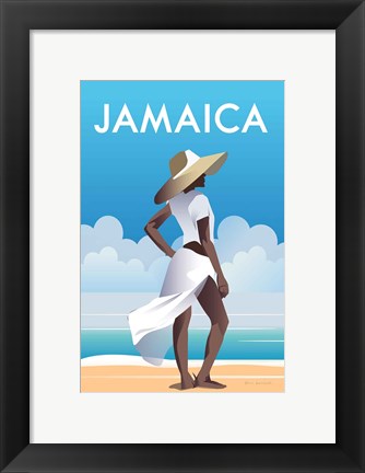 Framed Jamaica Print