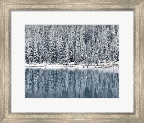 Framed Winter Reflections Print
