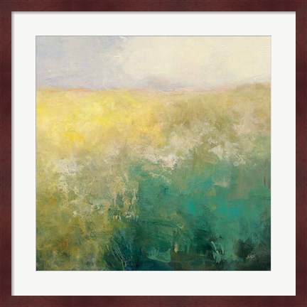 Framed Meadow Abstract Print