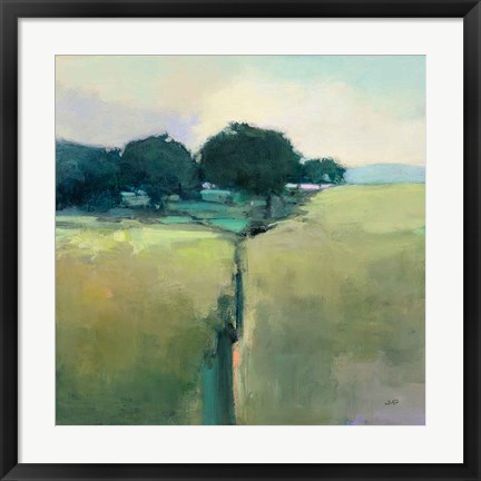 Framed Scenic Meadow Print