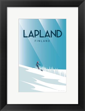 Framed Lapland Print