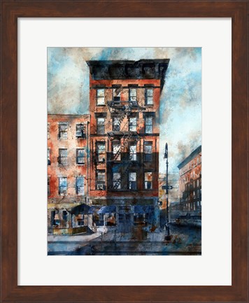 Framed Hudson &amp; Perry Street Print