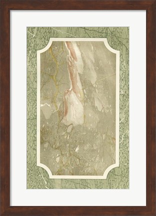 Framed Marble Varieties VI Print