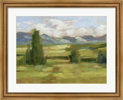Framed Tuscan Vista I Print