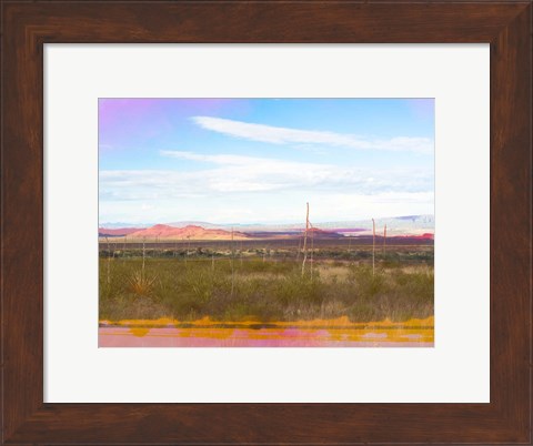 Framed West Texas Scapes II Print