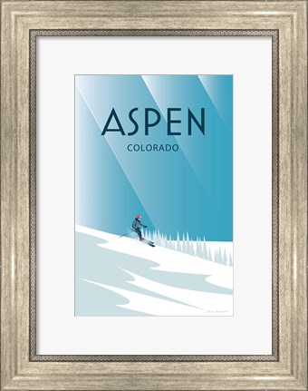 Framed Aspen Print