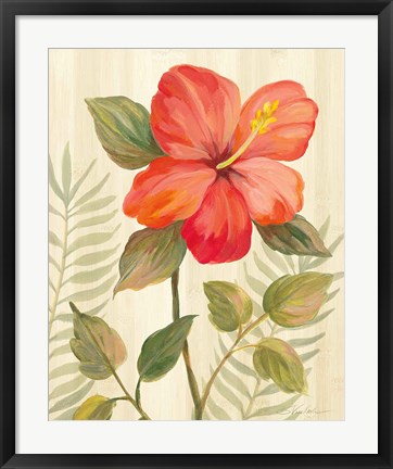 Framed Tropical Garden XI Print