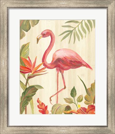 Framed Tropical Garden X Print