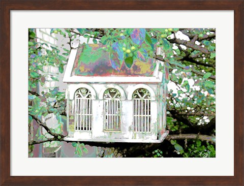 Framed Garden IV Print