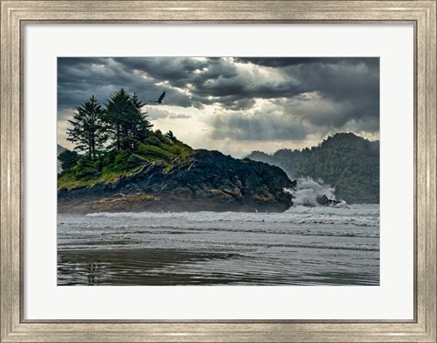Framed Before The Storm Print