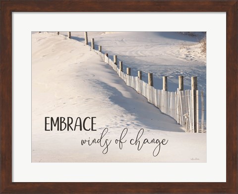Framed Embrace Winds of Change Print