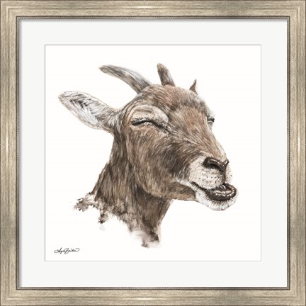 Framed Bill the Goat Print