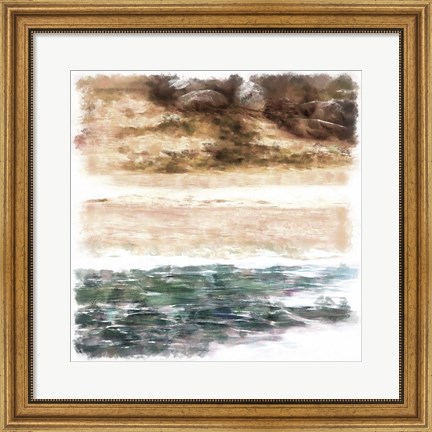 Framed Beachside II Print