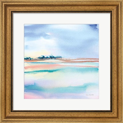 Framed Water and Sand Print