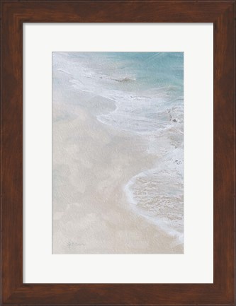 Framed Beach Shore III Print