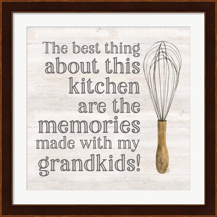 Framed Grandparent Life VII-Memories Print
