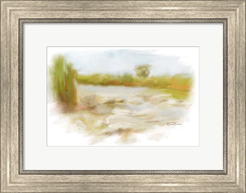 Framed Marshy Wetlands IV Print