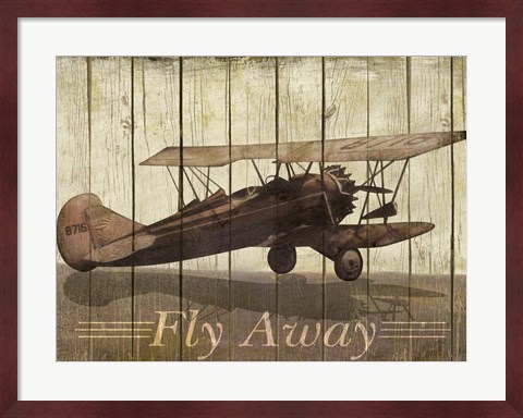 Framed Fly Away Print