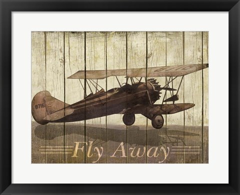 Framed Fly Away Print