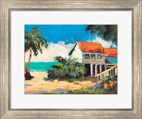 Framed Tropical Getaway Print