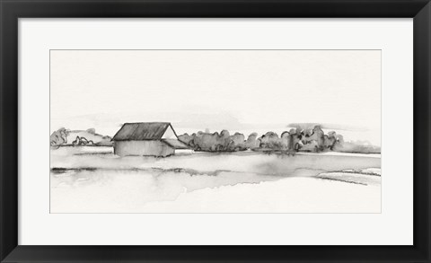 Framed Wyeth Barn I Print