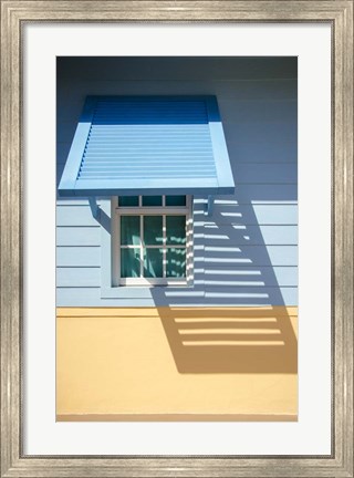 Framed Beachtown Blues I Print