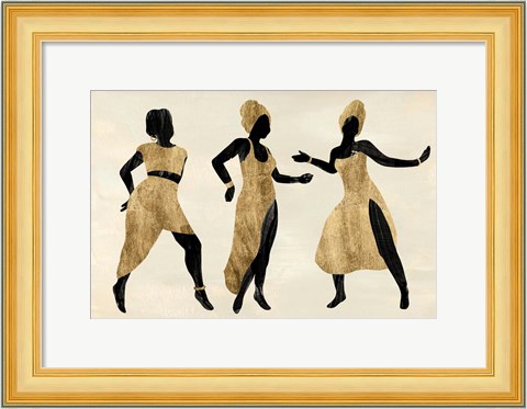 Framed Celebration Dance II Print