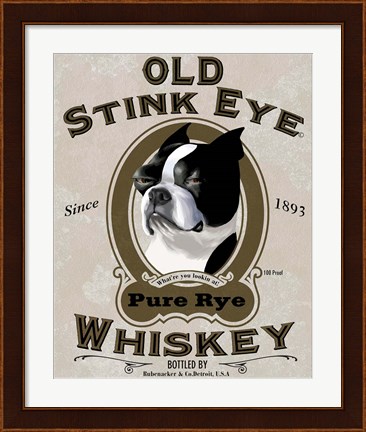 Framed Old Stink Eye Print