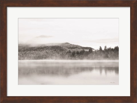 Framed Foggy View Print