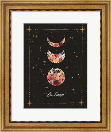 Framed La Luna Moon Phases Print