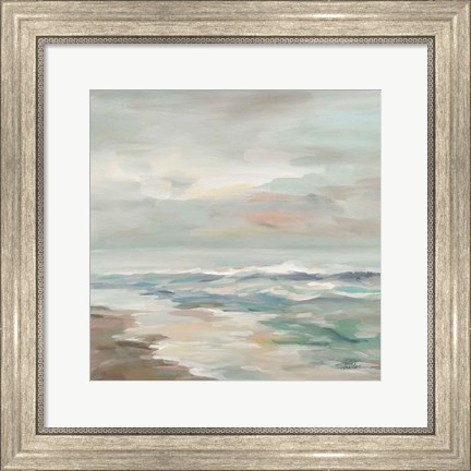 Framed Pastel Tide Print