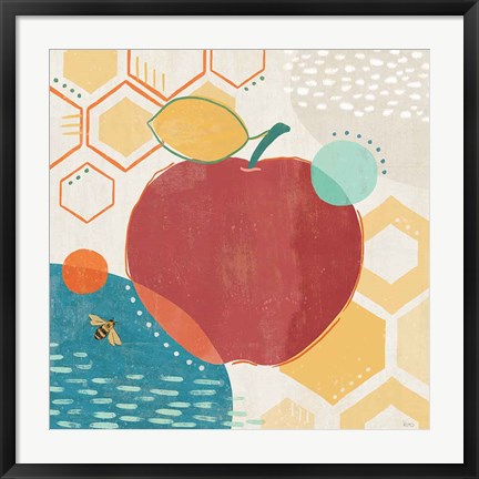 Framed Fruit Frenzy V Print