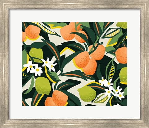 Framed Sweet Orange Lime Print