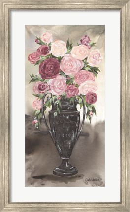 Framed Ranunculus Topiary Print