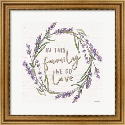 Framed In This Family Print