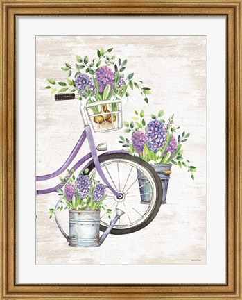 Framed Hyacinth Harvest Print