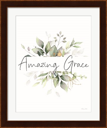 Framed Amazing Grace Print