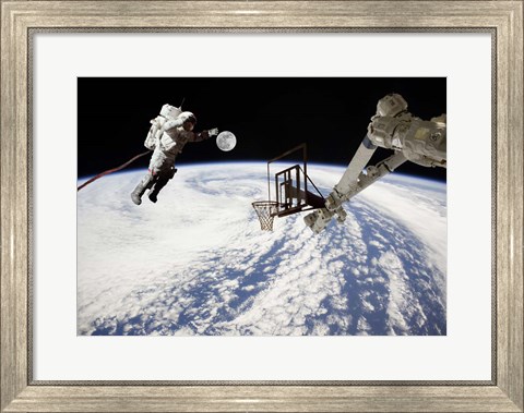 Framed Spaceball (NASA) Print