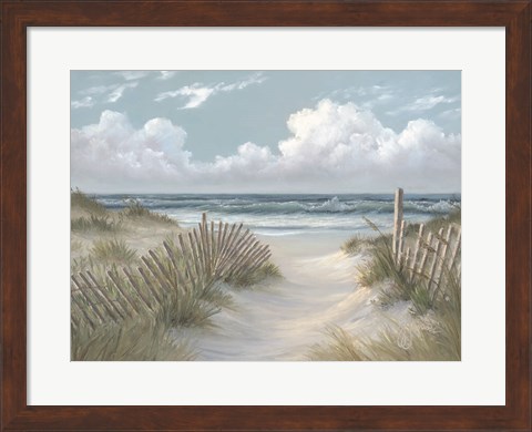 Framed Pathway Through the Dunes Print