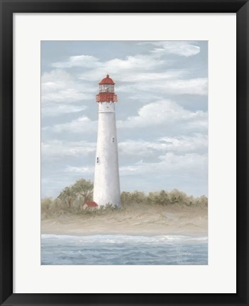 Framed Cape May Light Print