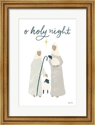 Framed Nativity IV Print