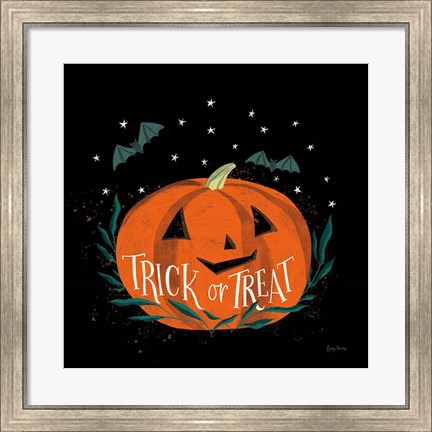 Framed Cute Halloween II Print