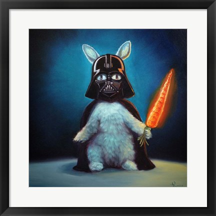 Framed Bunny Vader Print