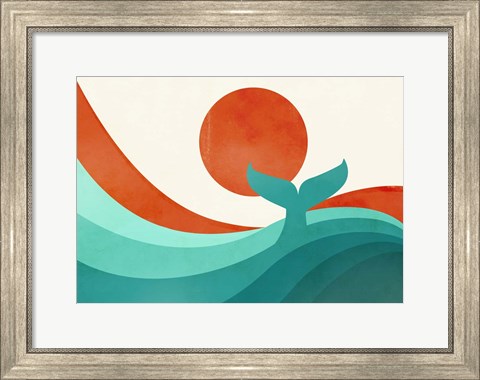 Framed Wave (Day) Print