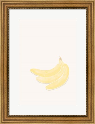Framed Tropical Banana Print