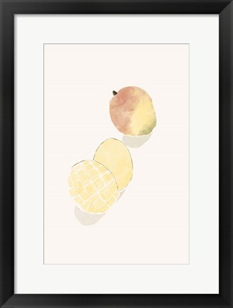 Framed Tropical Mango Print