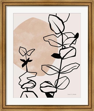 Framed Zen Eucalyptus I Print